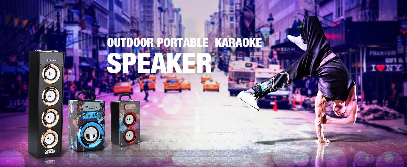 Outdoor Portable Karaoke Speaker